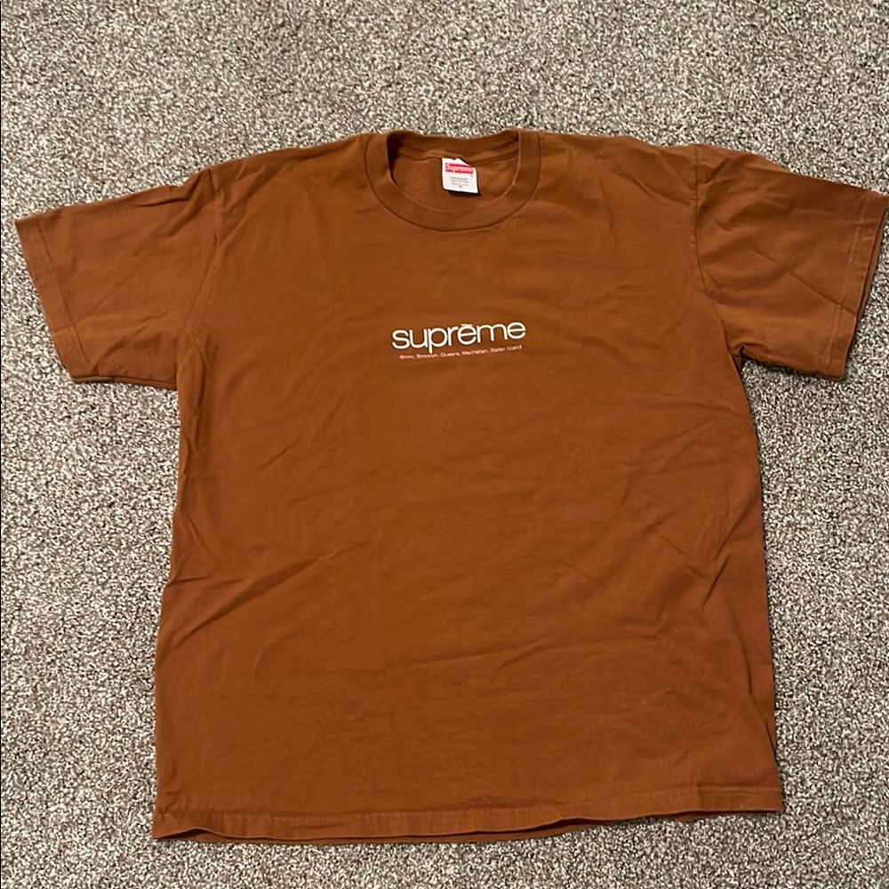 Supreme Brown T-Shirt
